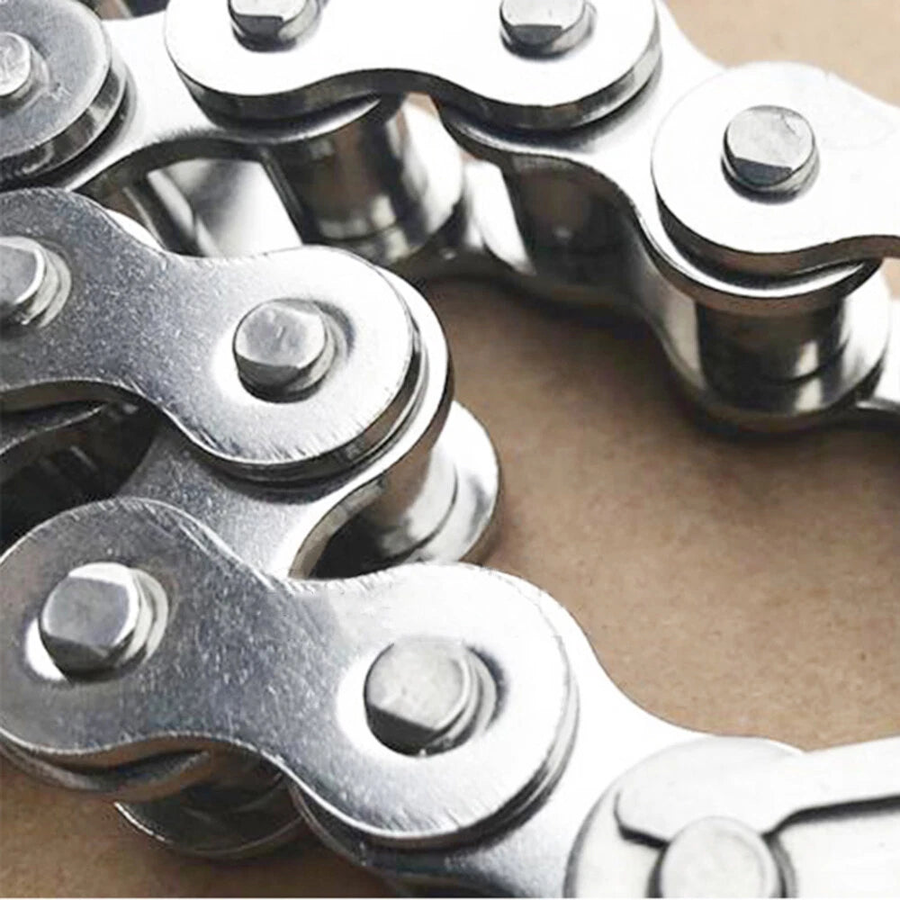 #25/35/40/50/60/80 Simplex Roller Chains 1/4" to 1" Pitch 304 A2 Stainless Steel