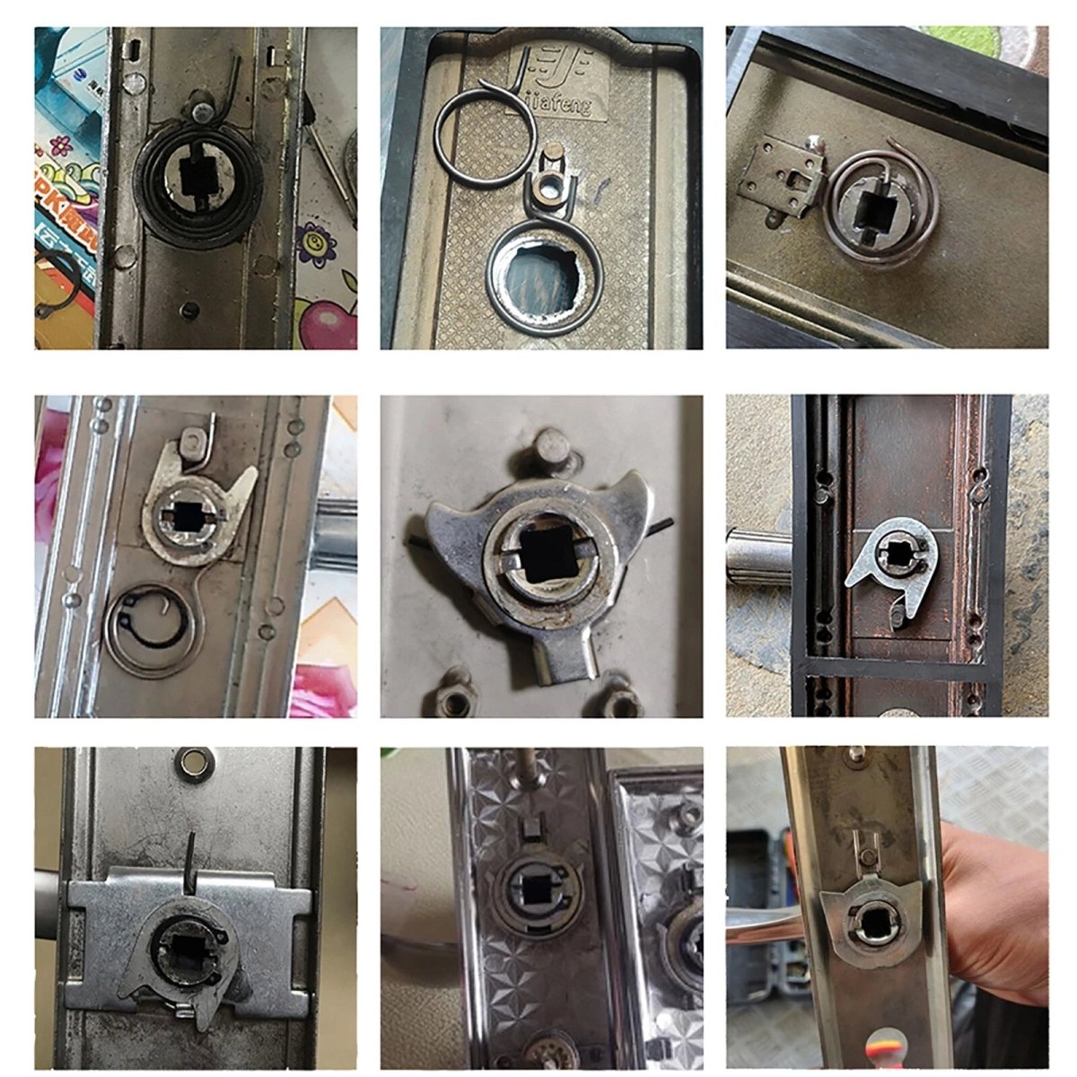 Door Handle Springs Suitable Thickness: 35mm - 50mm Internal Door handle spring - HomeDIYer