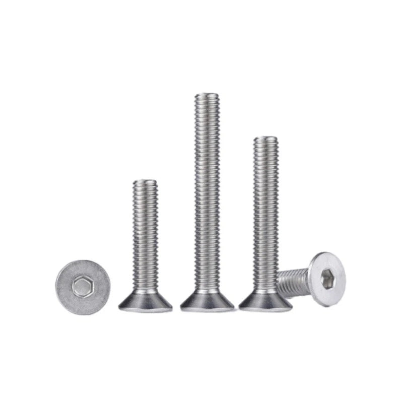 Allen Countersunk Head Screws V4A Steel Hexagon Socket Flat Head Machine Screw