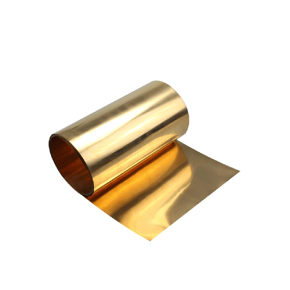 Beryllium Copper Sheet Foil Roll BeCu Strip Metal Thin Plate Thick 0.1mm-1.2mm