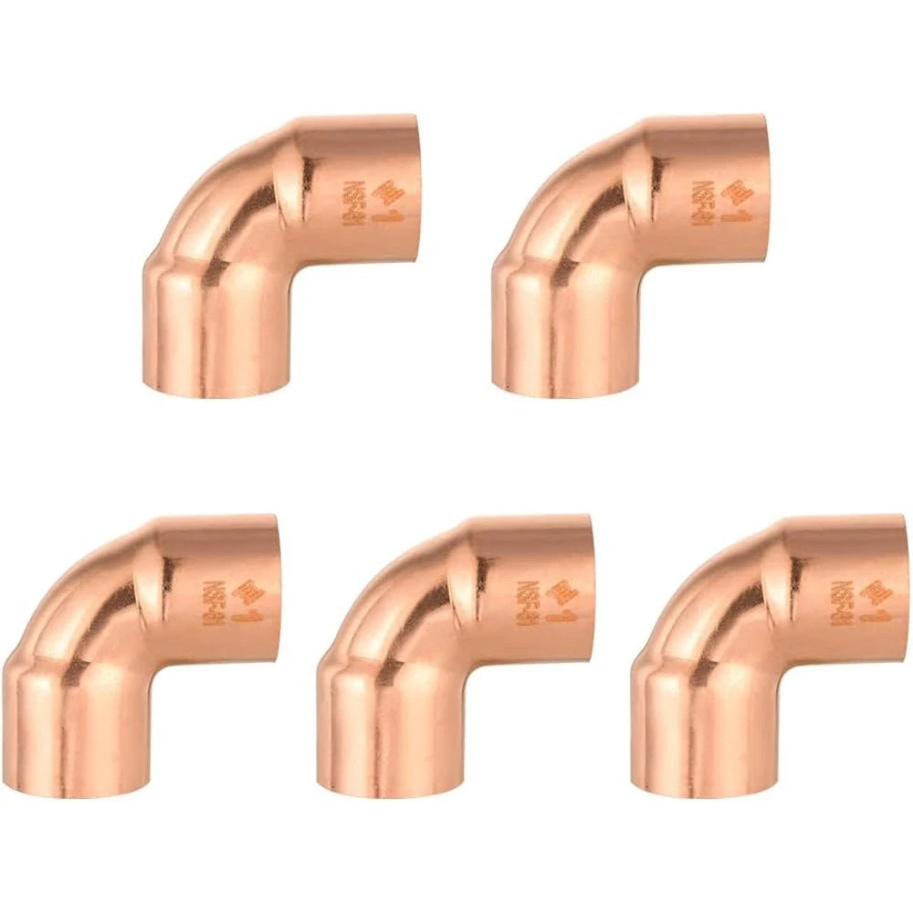 End Feed Copper Elbow Fittings | 6mm–133mm | WRAS Approved Plumbing Bend