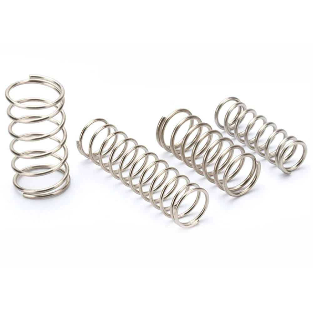1.5mm Wire Dia Compression Spring Stainles Steel 10-25mm Diameter 10-305mm Lengt