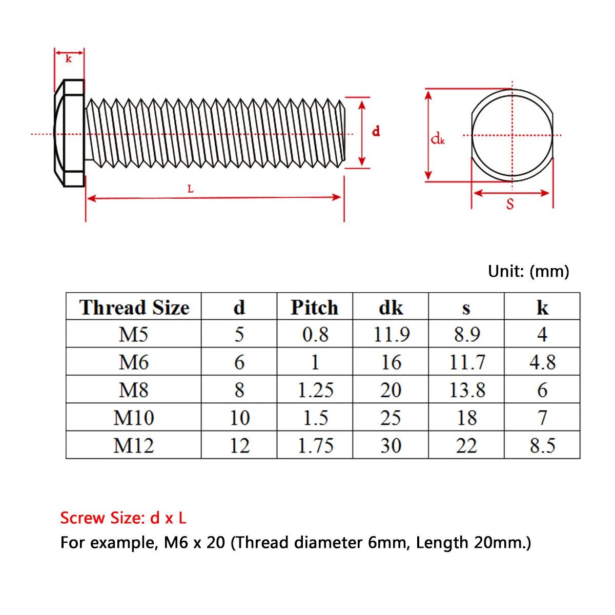 A2 Stainless Steel T - Slot Bolts | M5 M6 M8 M10 M12 | 12mm–70mm | T - Track Bolts - HomeDIYer