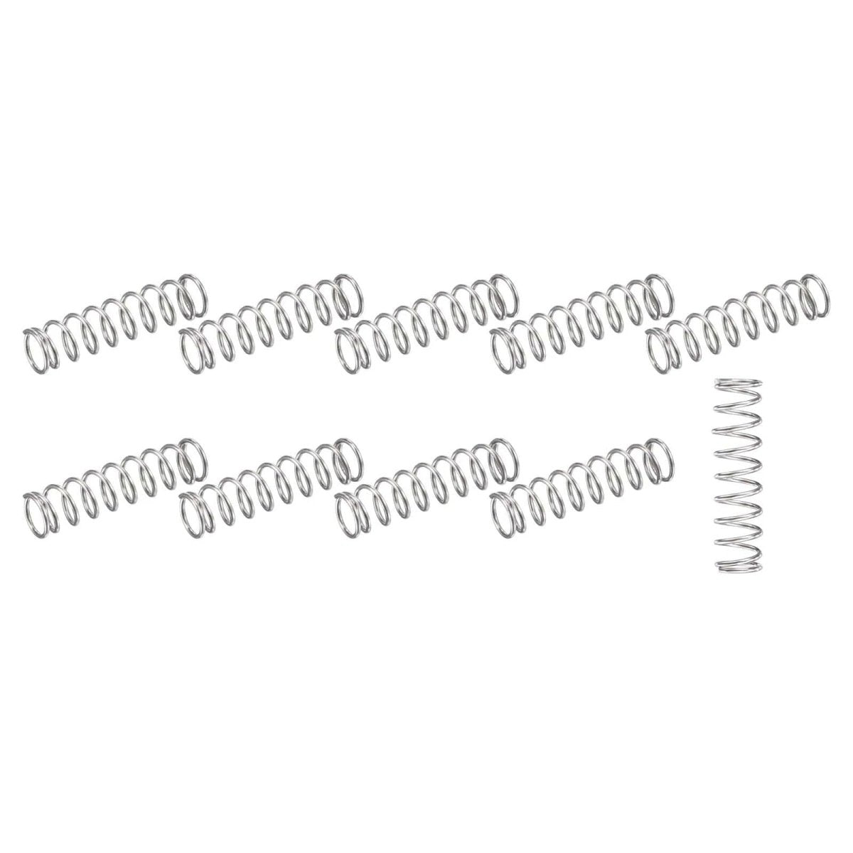 Micro Miniature Small Compression Spring 304 Stainless Steel Wire Diameter 0.2mm - HomeDIYer