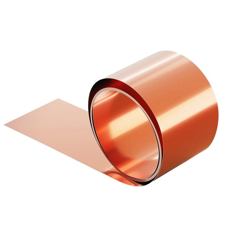 Copper Sheet Strip 0.02mm 0.03mm 0.04mm - 1.0mm Widths Flexible Pure Copper C101 - HomeDIYer