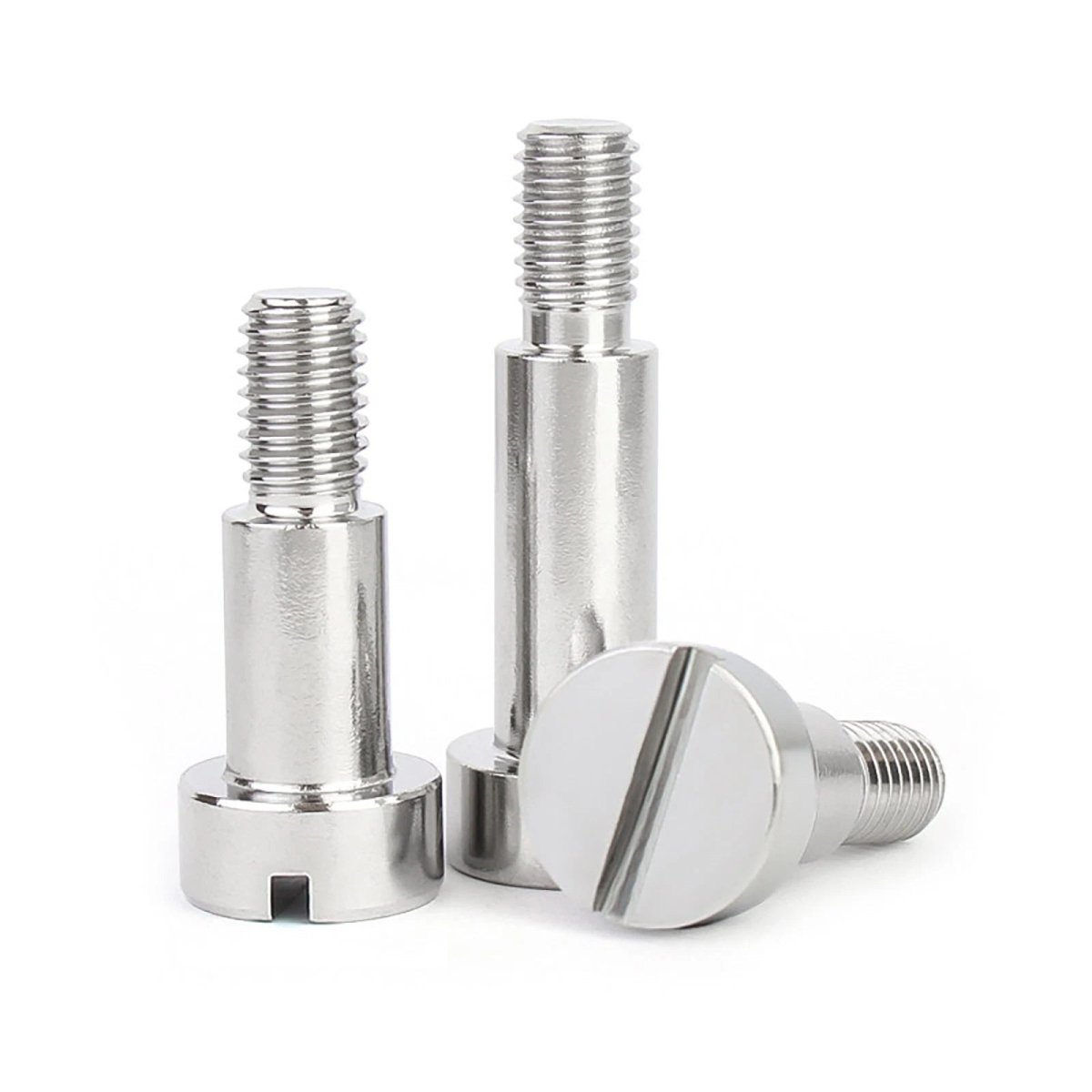 A2 Stainless Steel Slotted Shoulder Bolts DIN 923 | Step Stripper Bolts M1.6–M10 - HomeDIYer