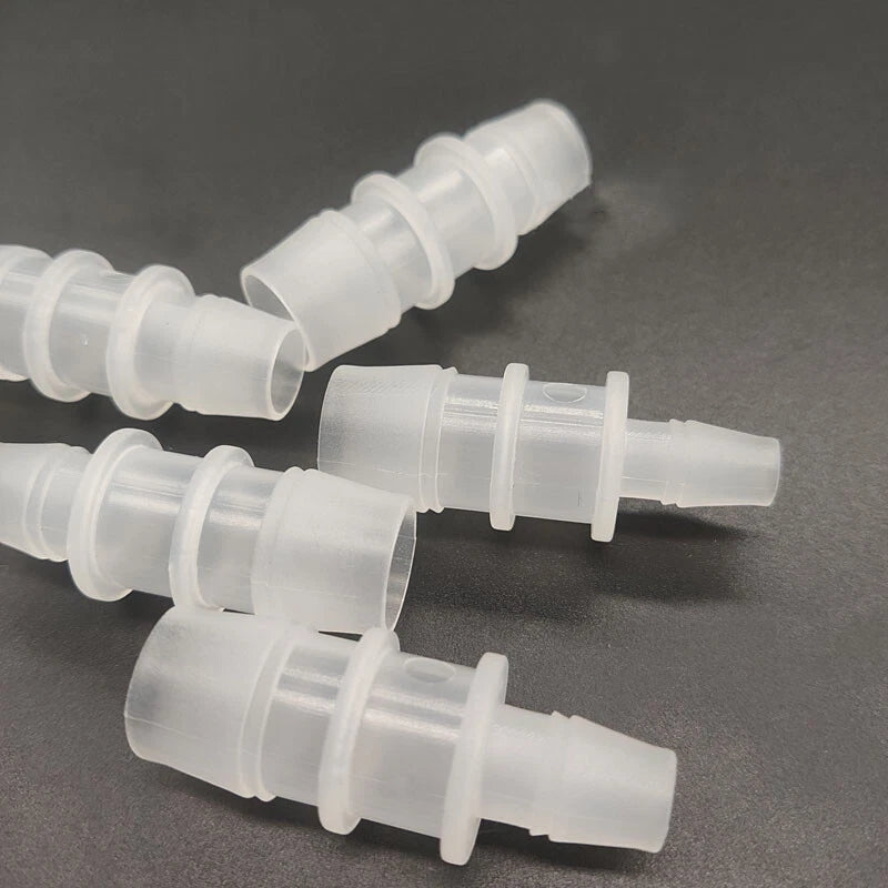 Plastic Straight Tube Joiner Connector — Hose Pipe Coupler 1.6mm to 19mm
