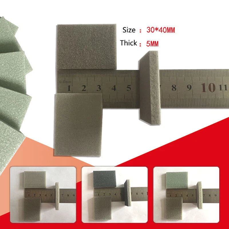 Wet & Dry Bodywork Foam Sanding Block Fine Coarse Grit Sandpaper Sponge Pads