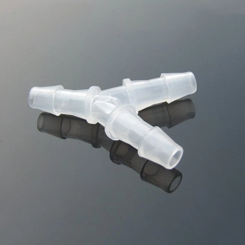 3-Way Y Type Tube Hose Pipe Joint Plastic Tube Connector Barbed 2.4mm~19.5mm