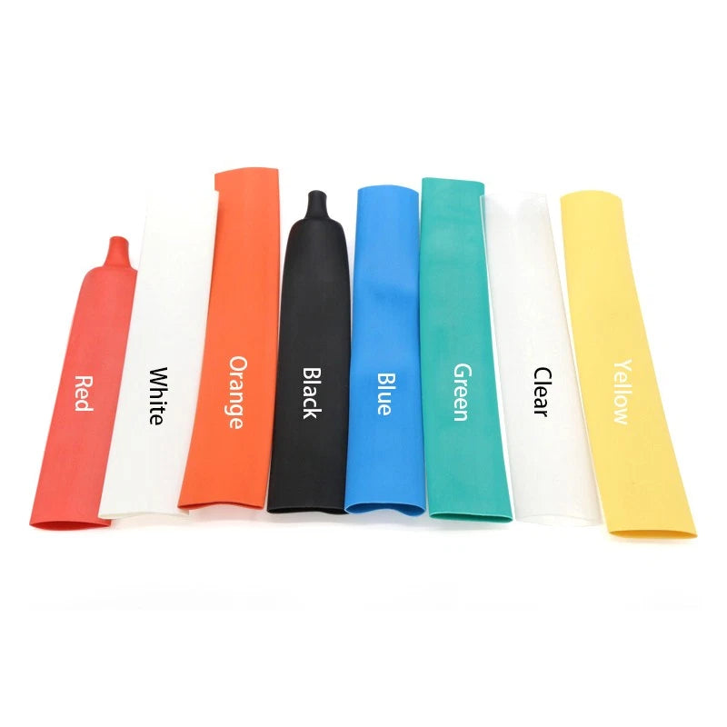 Heat Shrink Tubing 3:1 Ratio — 0.8mm to 40mm, Multiple Colors & Lengths