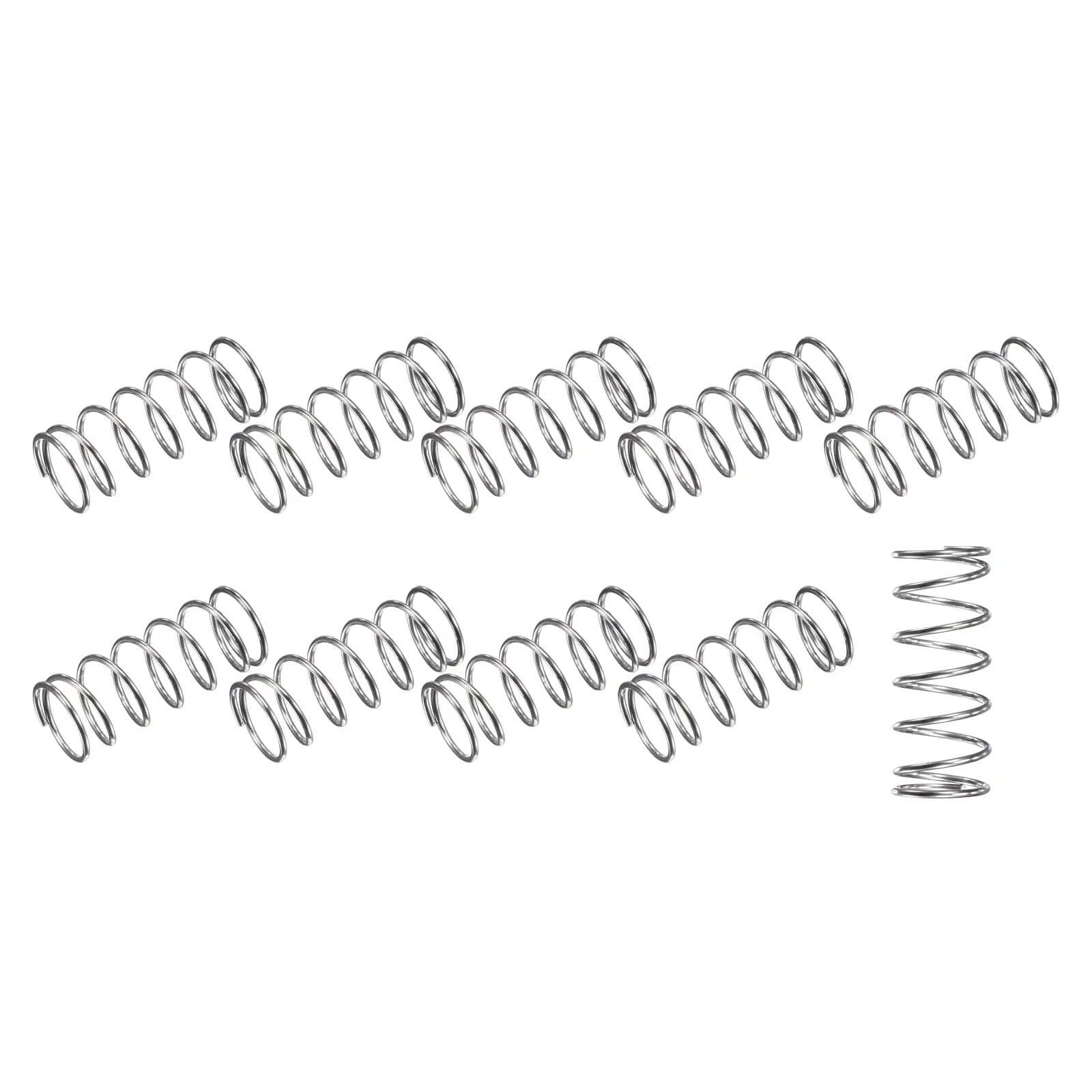 Compression Spring Various Size 4 - 12mm Diameter & 18mm Length Pressure Small