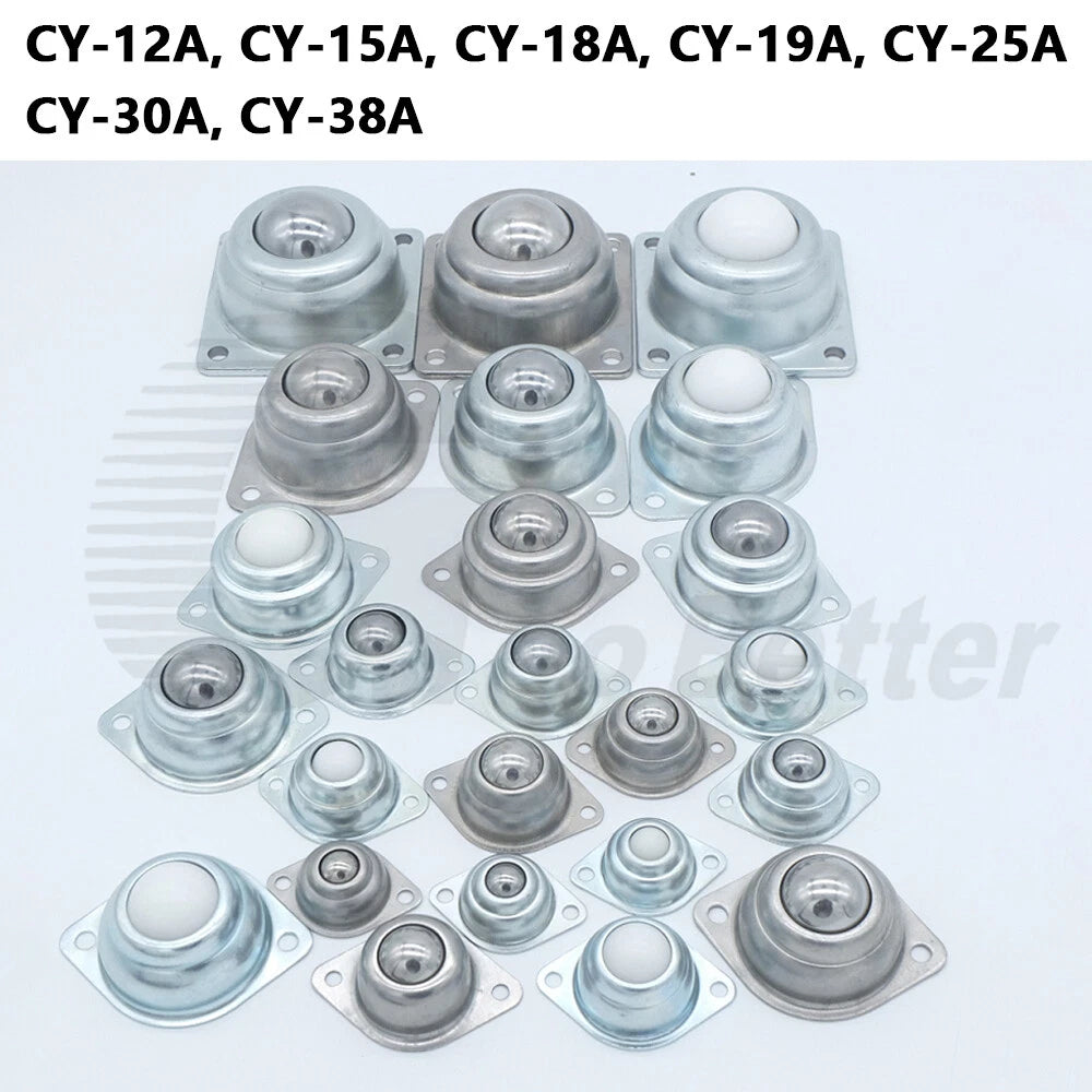 Ball Caster Ball Transfer Unit Ball Bearing Castor Conveyor Roller Wheel Various