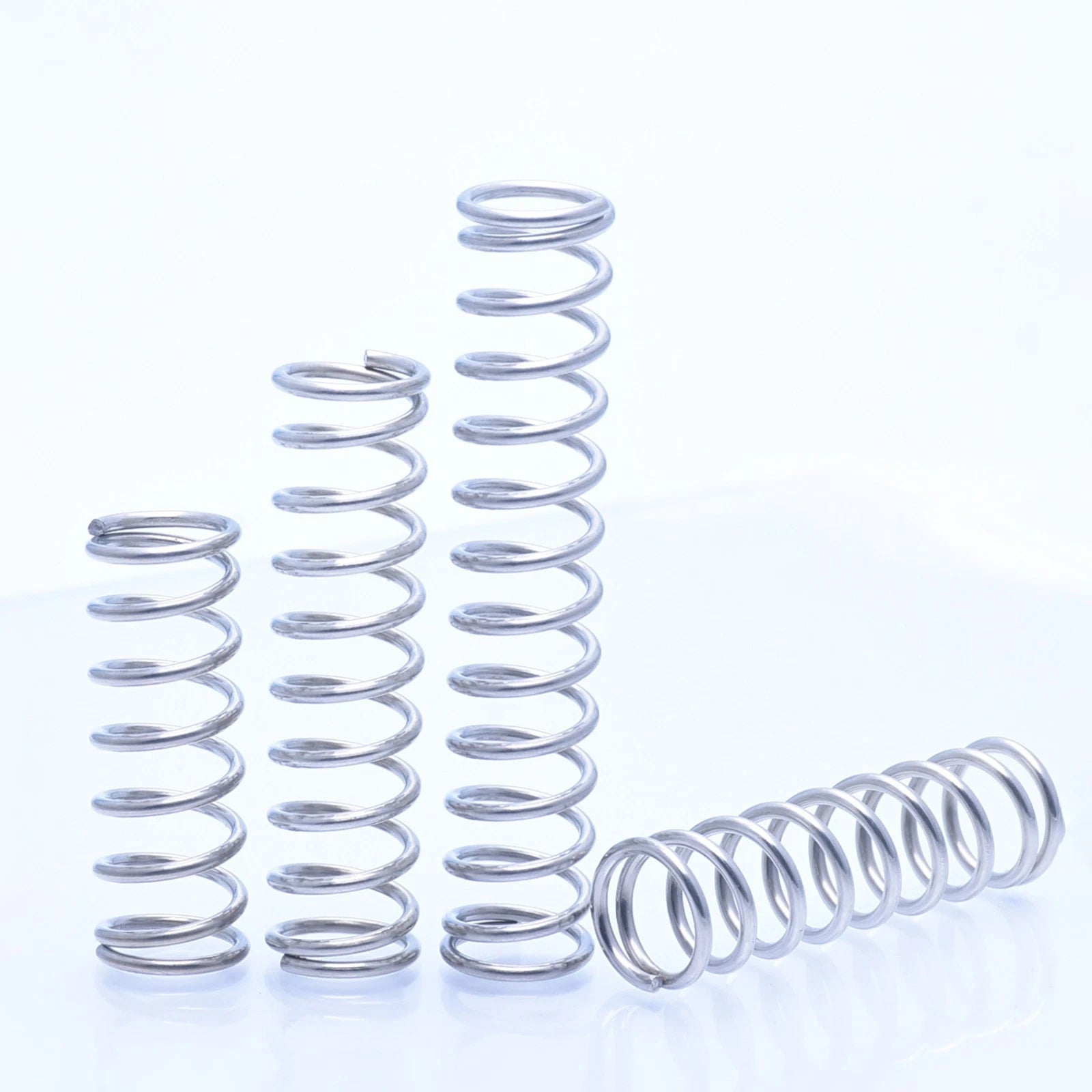 Compression Spring 1.0mm 304 Stainless Steel Length 10 to 200mm Pressure Springs