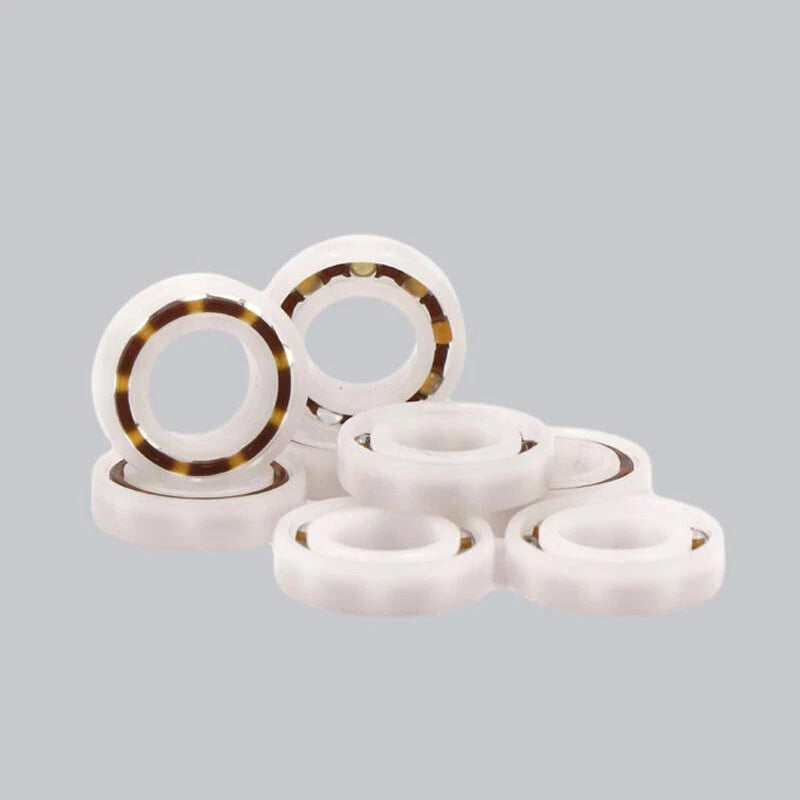 POM Plastic Bearings Glass Balls Hardness High Waterproof No Sealing ID 3/4/5mm