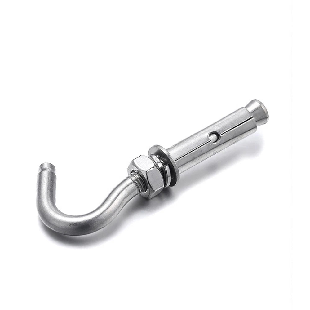 Open Hook Eye Bolt Shield Anchor Expansion Bolts — M6 M8 M10 M12