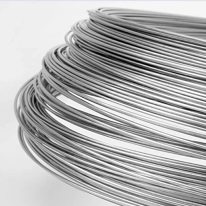 304 Stainless Steel Wire 0.1mm - 3mm Single Soft/Hard Steel Wire Rustproof Durable - HomeDIYer