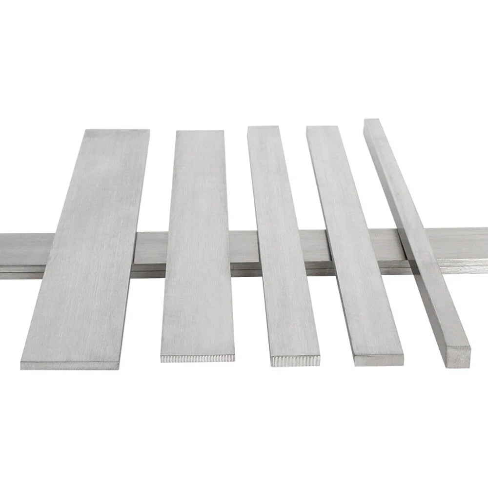 304 Stainless Steel Flat Bar Metal Plate Strip Width 10mm-80mm Thick 3mm to 20mm