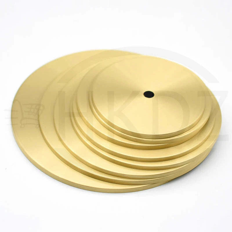 Brass Discs Blanks Metal Round Gasket Sheets Diameter 20mm-150mm Thickess 2mm