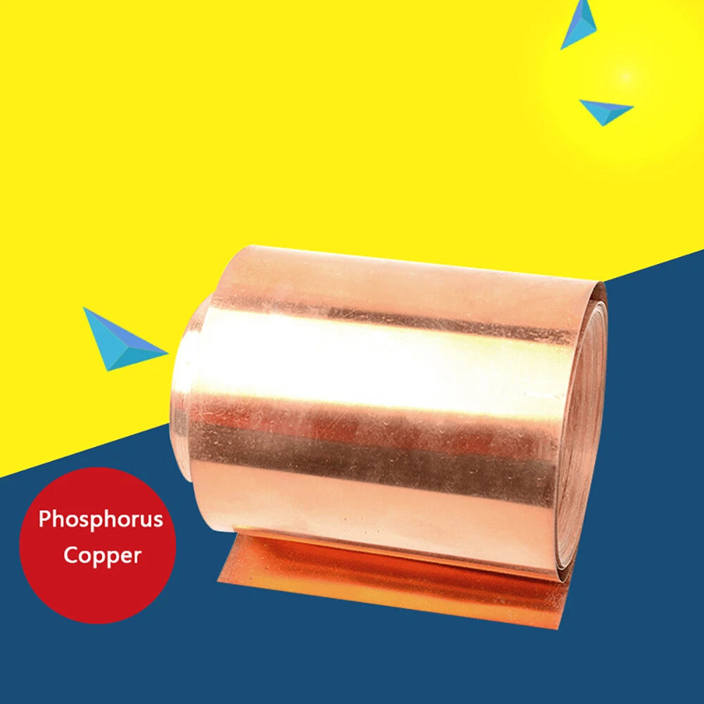 Phosphorus Copper Strip Phosphor Bronze Roll Sheet Thick 0.1mm-0.8mm Metal Plate