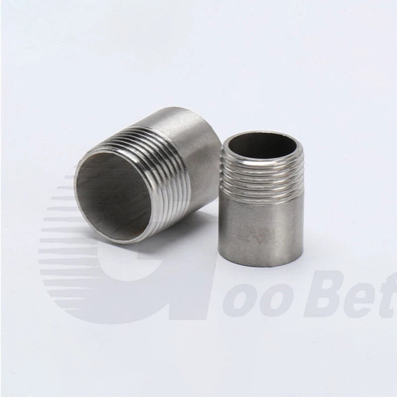 Stainless Steel 304 Weld Nipple Connector — BSP 1/4" to 4" Threaded Pipe Fitting