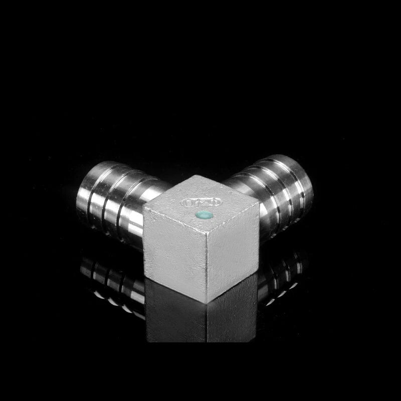 90° Elbow Barbed Tail Hose Connector Pipe Fitting Joiner 8-40mm Stainless Steel
