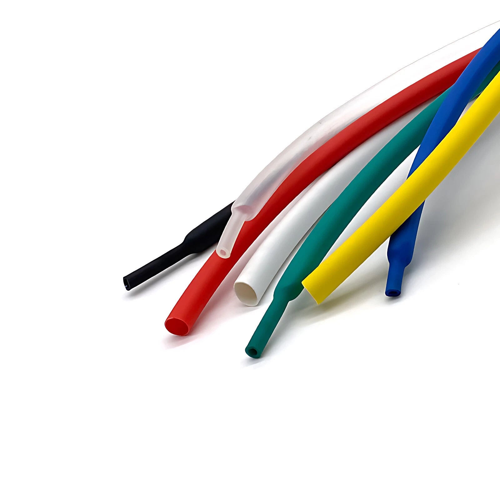 2:1 Heat Shrink Tubing – Electrical Cable Sleeving, Dia. 1mm–210mm, 7 Colors