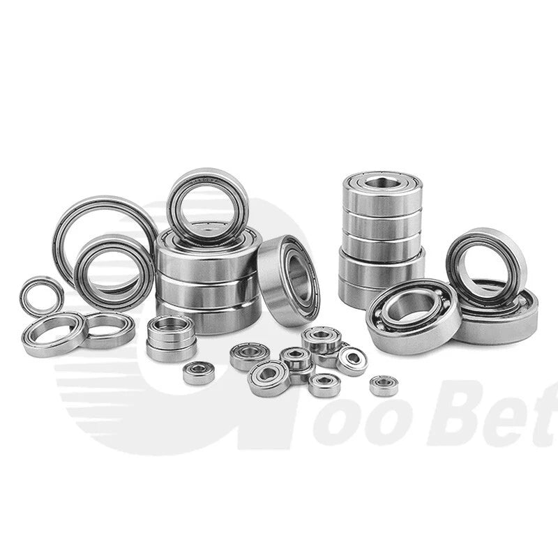 Stainless Steel 304 440 Mini Deep Groove Ball Bearings 603ZZ - 698ZZ Bore 3-9mm