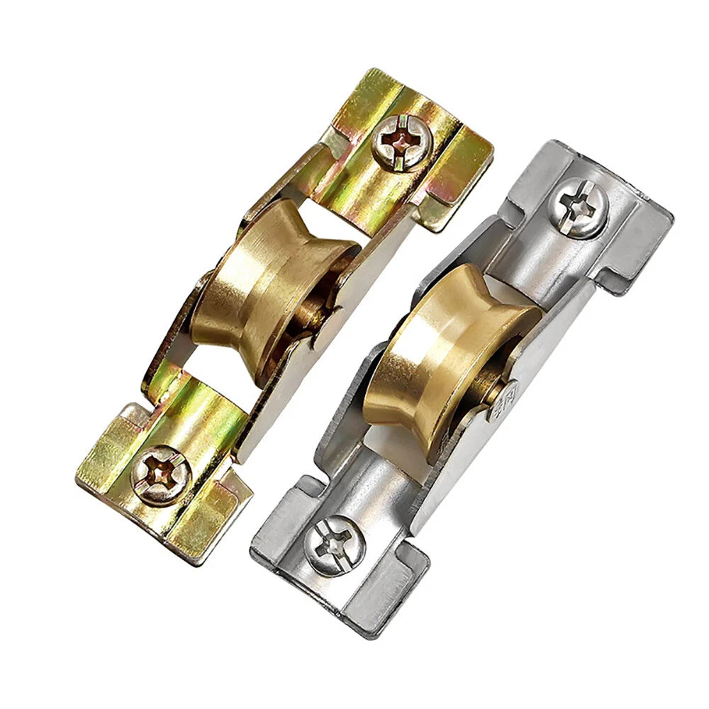 65Type Stainless Steel Sash Pulley Sliding Door Roller Runner Wheel Track Pulley