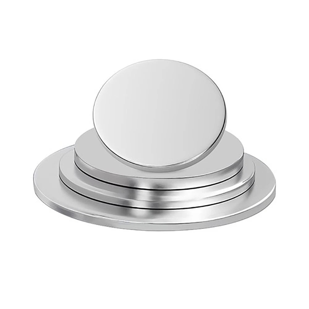 Round Plate A2 Stainless Steel Sheet Plate Thick 1/1.5/2/2.5/3/4/5mm Dia 6-80mm