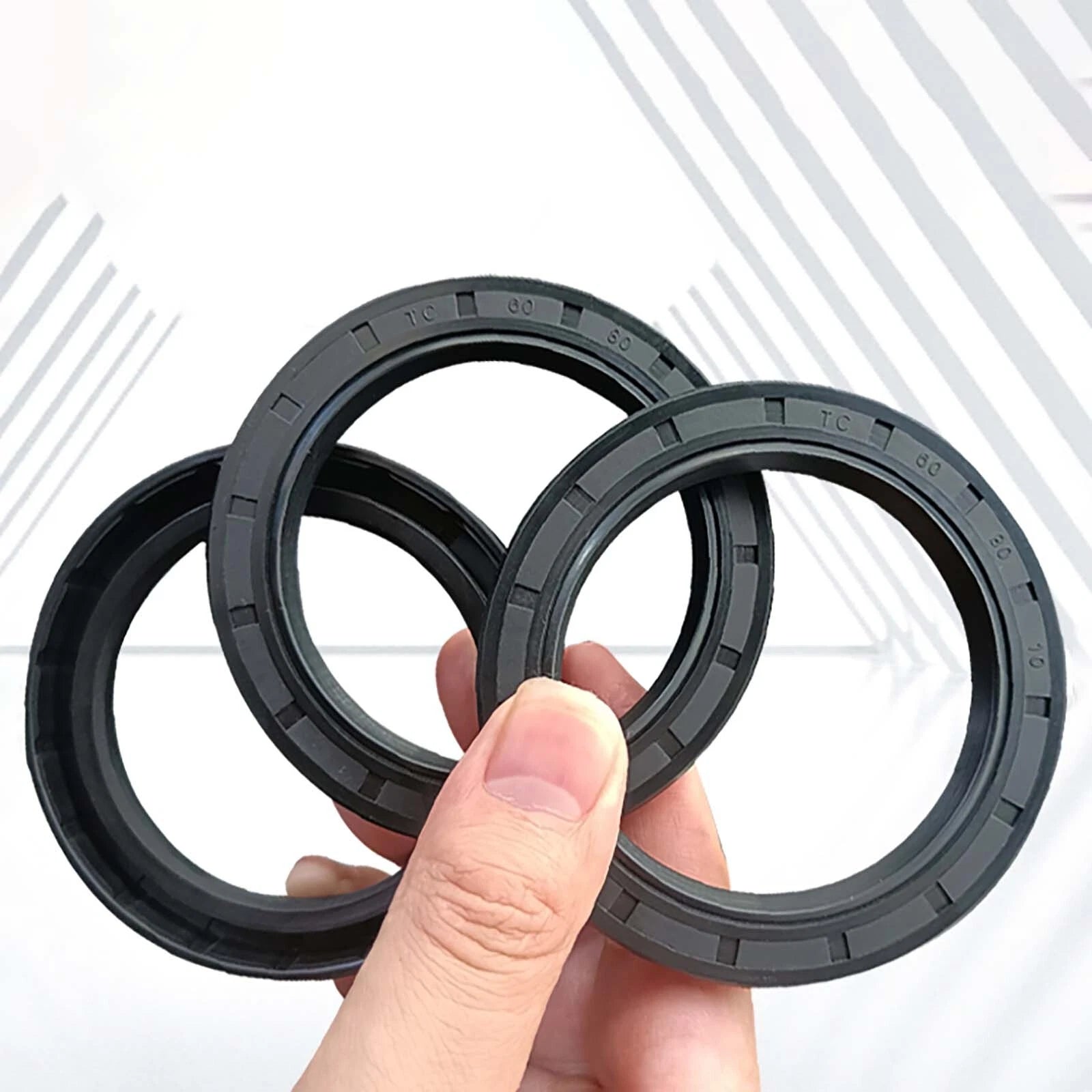 Oil Seal Metric Size Rotary Shaft Seal ID 8-38 mm TC FB Skeleton Oil Seal Rings