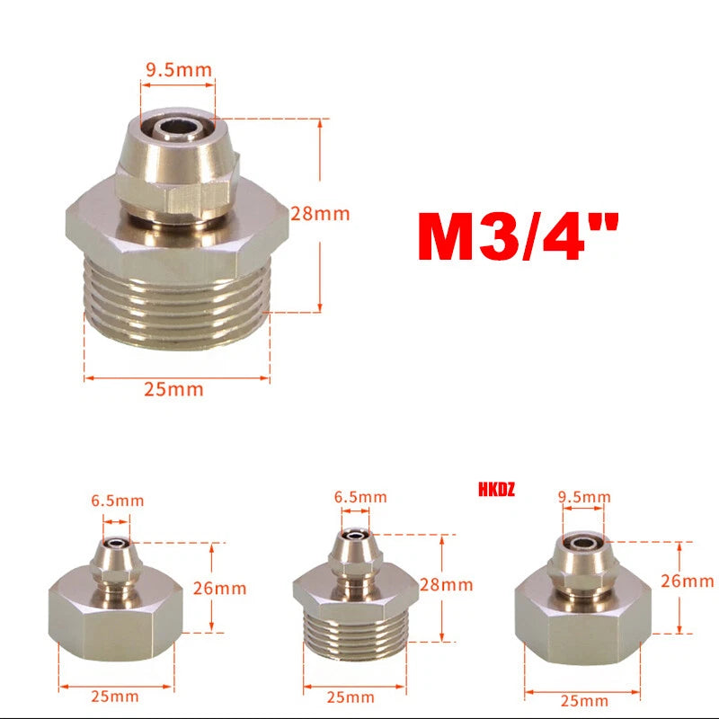 Brass Faucet Adapters Purifier Aerator Water Female Male Fittings Tap Connector