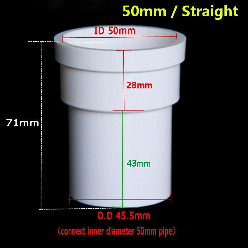 50 75 110 160mm PVC Drain Pipe Fittings Reducer Elbow , Straight , Tee Connector