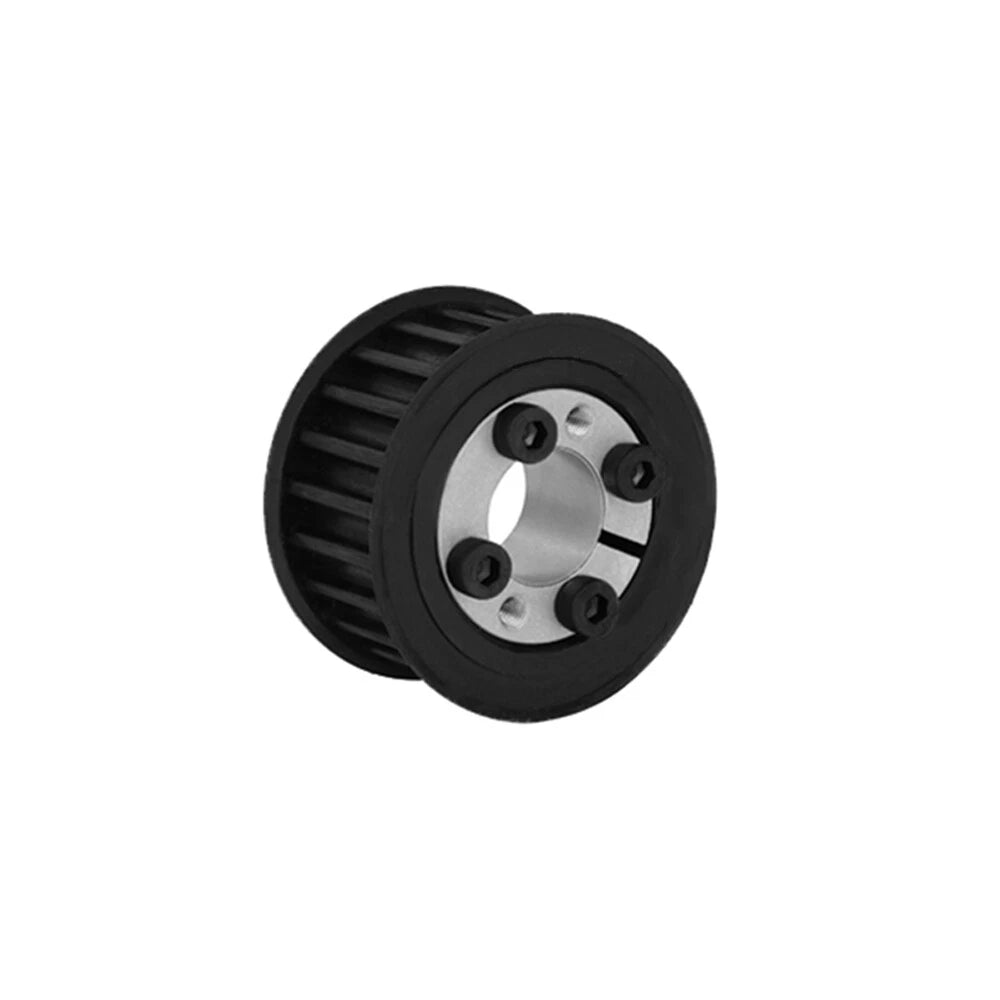 HTD-8M 18-60Teeth Timing Belt Pulleys With Expansion Sleeve Width 32mm 45# Steel