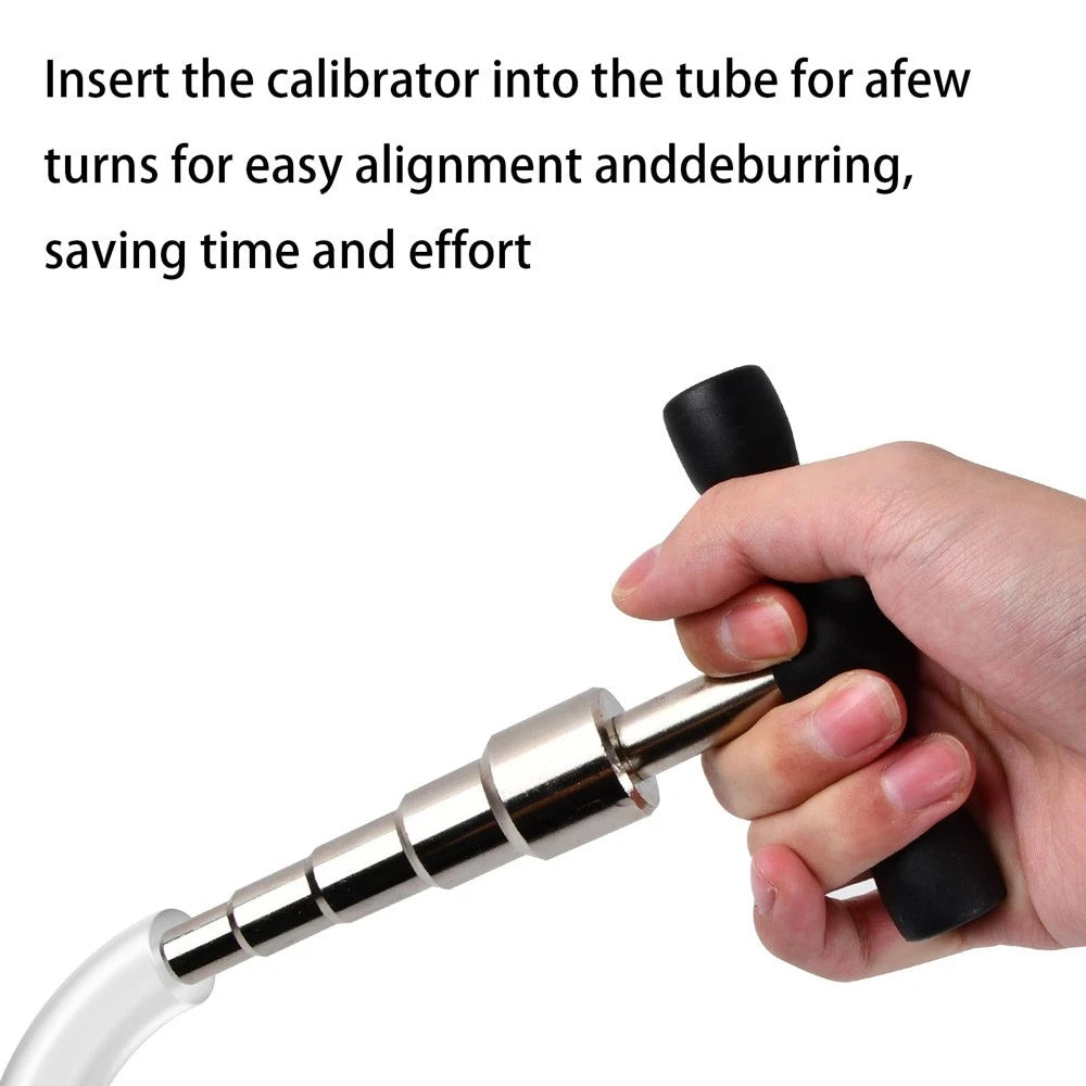 Manual Copper Pipe Tube Expander Hand Expanding Plumbing Pipe Calibration Tool