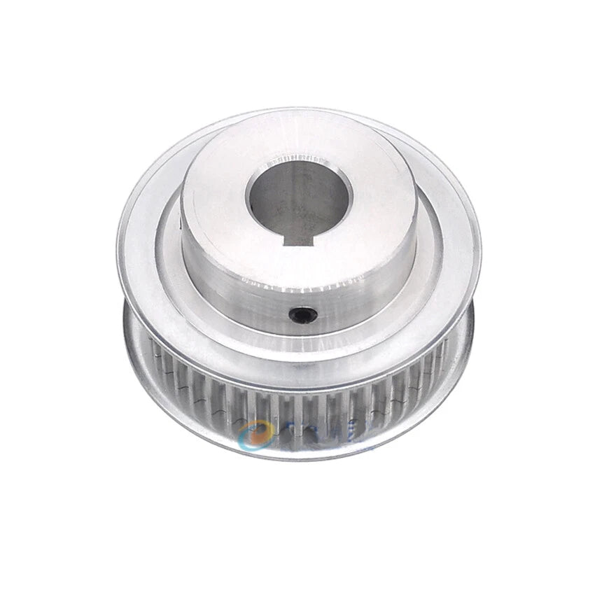 HTD-5M 15T-80T Timing Belt Pulley With Step/Keyway, Bore 8-25mm Teeth Width 16mm