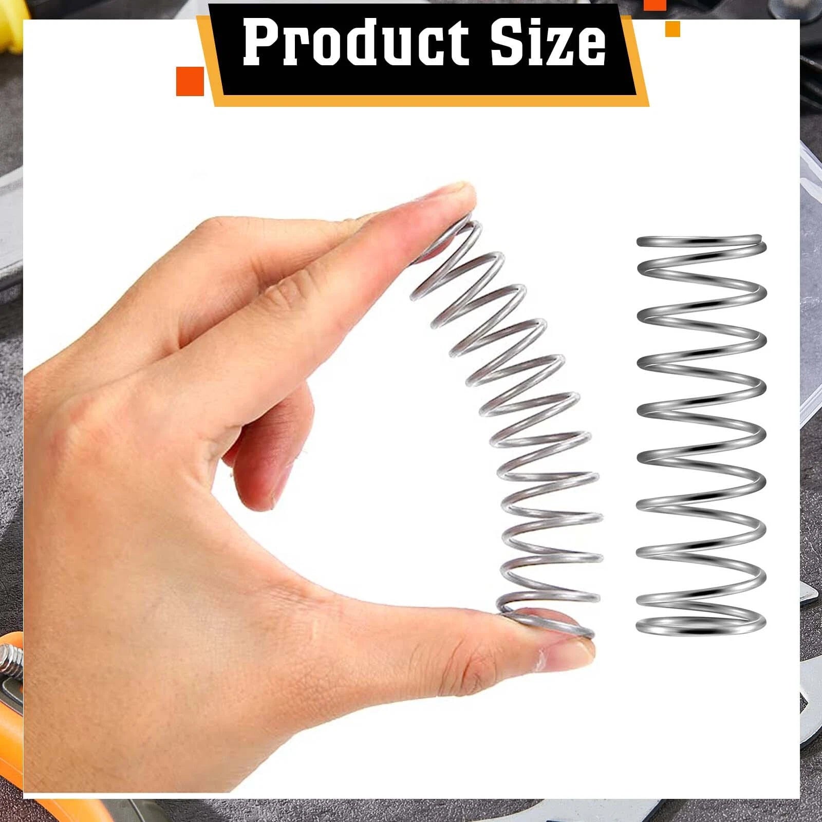 Compression Spring Wire Diameter 1mm ,OD 11-20mm, Length 5-120mm Stainless steel