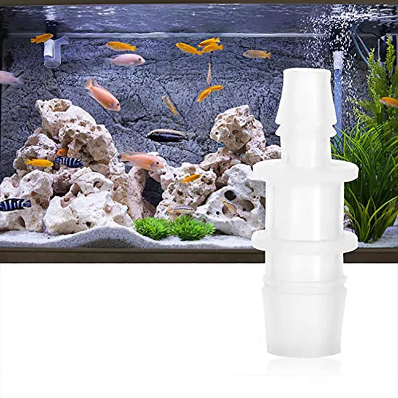 Straight Reducing Hose Connector — Plastic Push-Fit Water Pipe Adaptor, Multiple Sizes