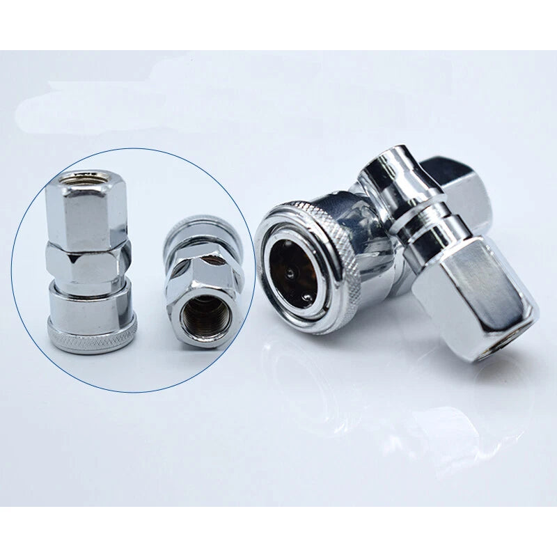 Air Line Hose Coupler Quick Release Female Male Fitting Connector Set Compressor