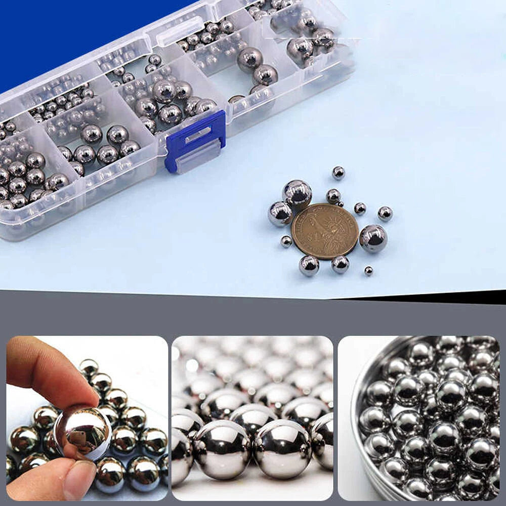 Chrome Stainless Steel Ball Bearings Diameters 1/1.5/2/3/4/4.5/5/6/7/8/9/10mm