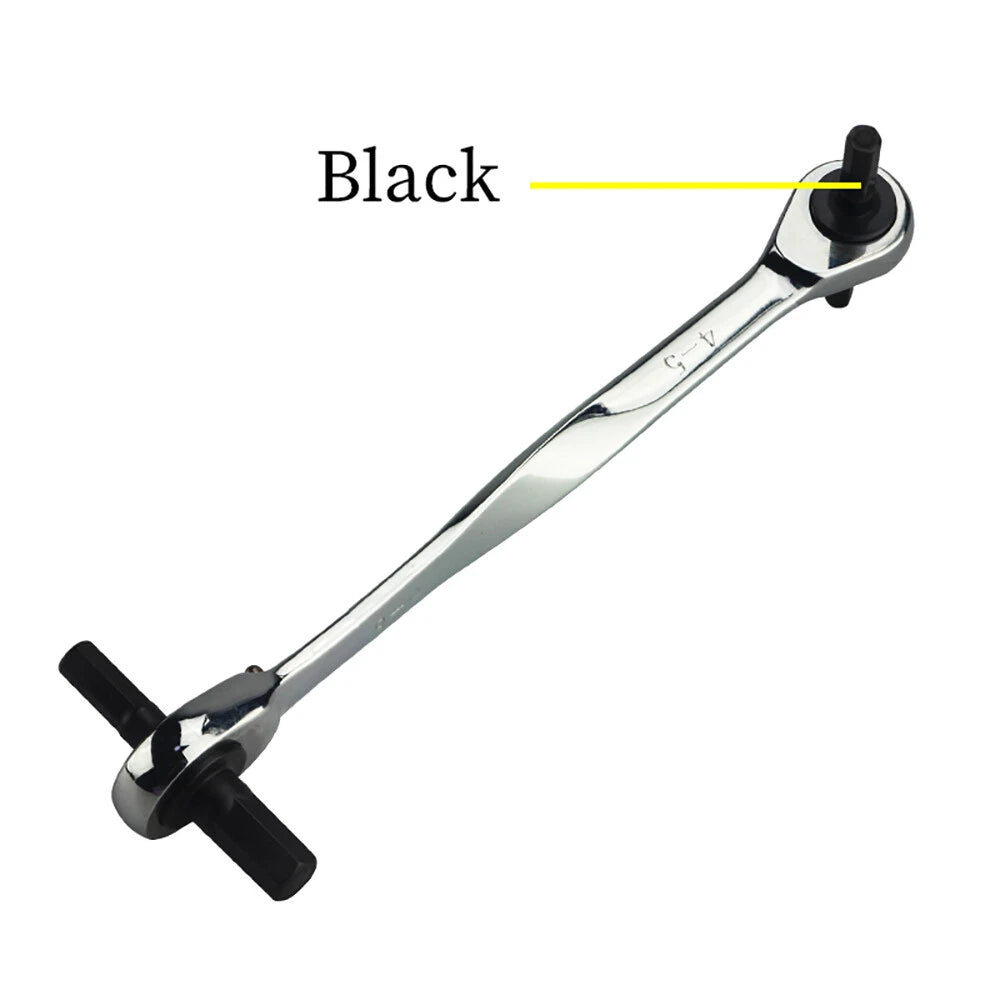 Steel Hex Ratchet Wrench Single Head Headed Hexagonal Ratchets Drive Ratchets