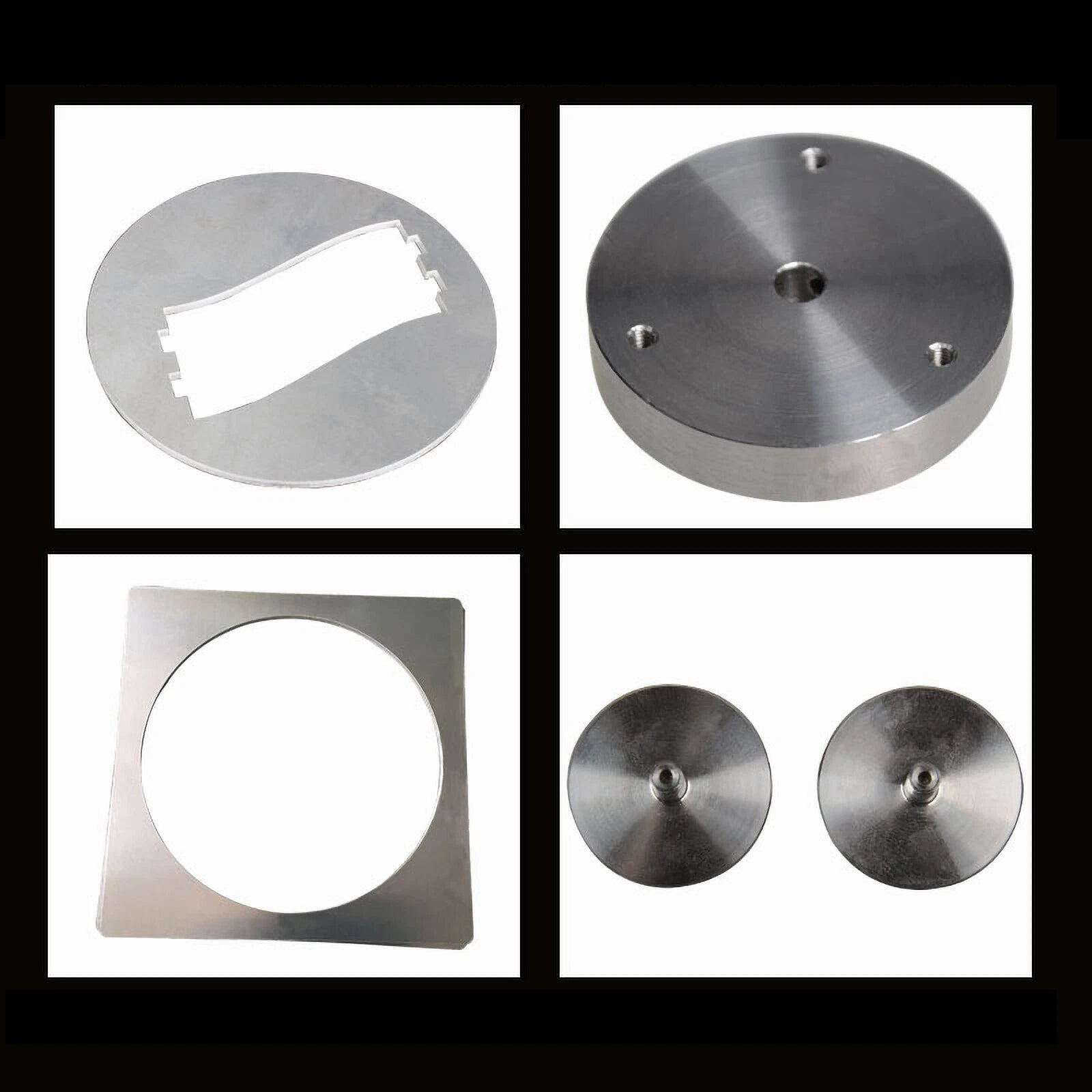 304 A2 Stainless Steel Sheet Round Steel Plate Dia 100mm~300mm 1mm~3mm Thickness