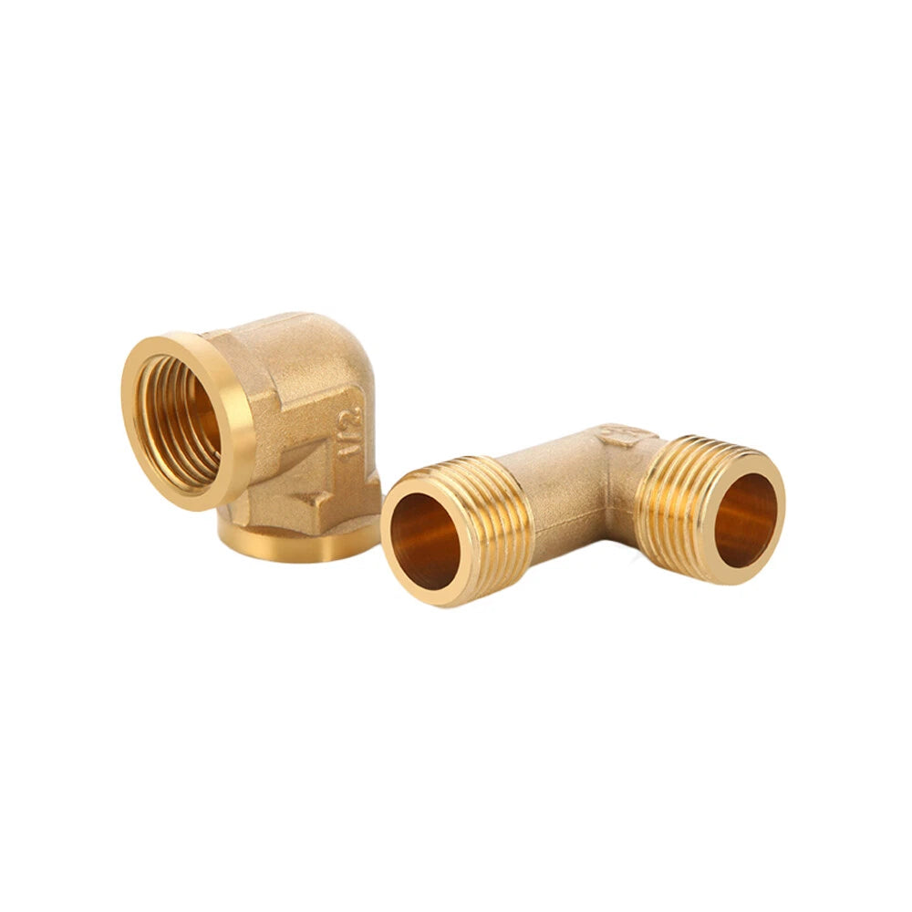 BSP Brass Pipe Fittings – Elbow & Union Connectors, Female/Male, 1/2" 3/4" 1"
