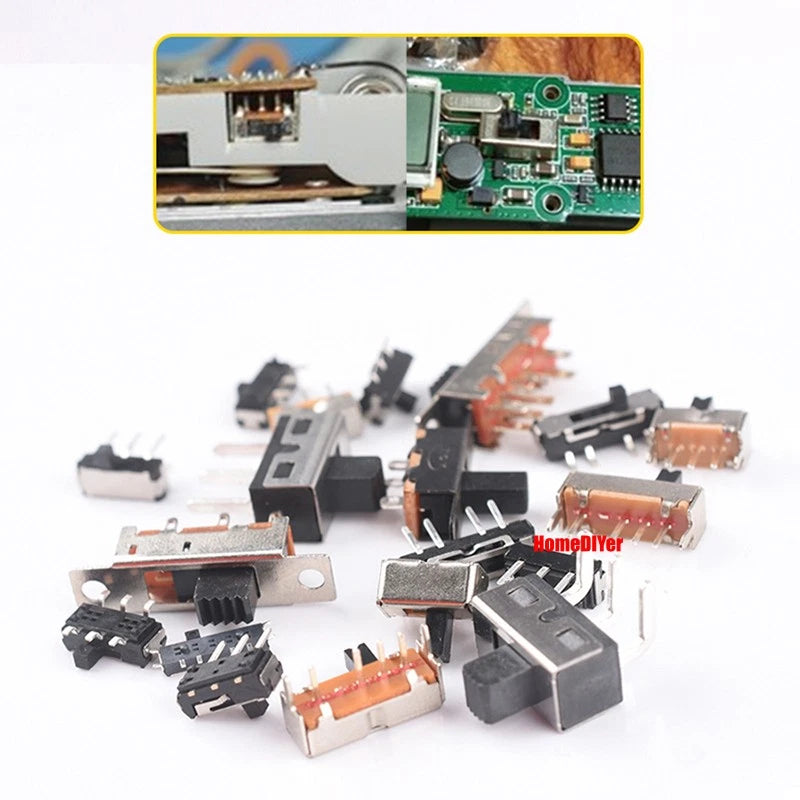 Miniature Slide Switch SS SK Series — 2/3 Position, 3–8 Pin Toggle Switches
