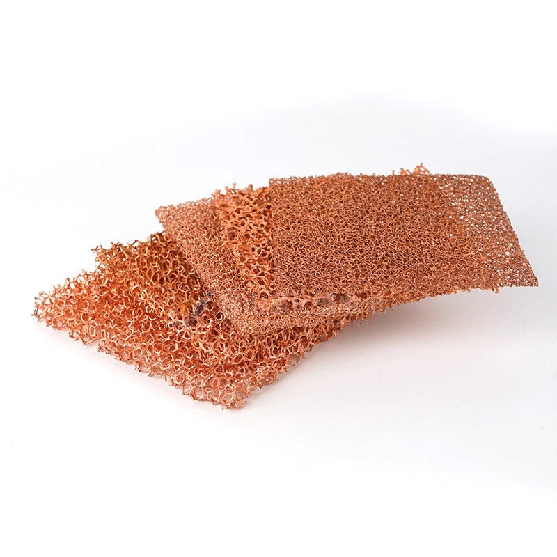 99% Pure Copper Porous Plate Foam Metal Sheet for Experimental Use