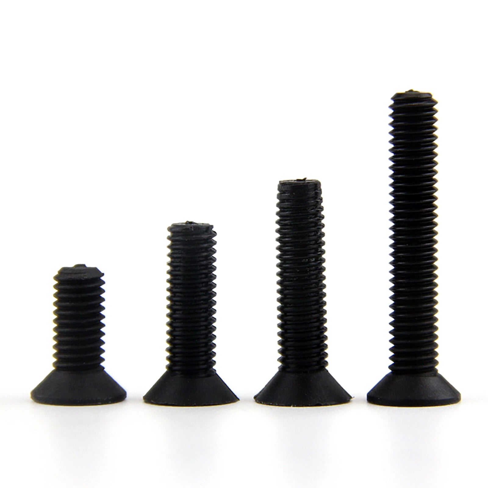 Nylon Countersunk Phillips Screws M2.5–M8, PA66 Non-Conductive Corrosion-Free
