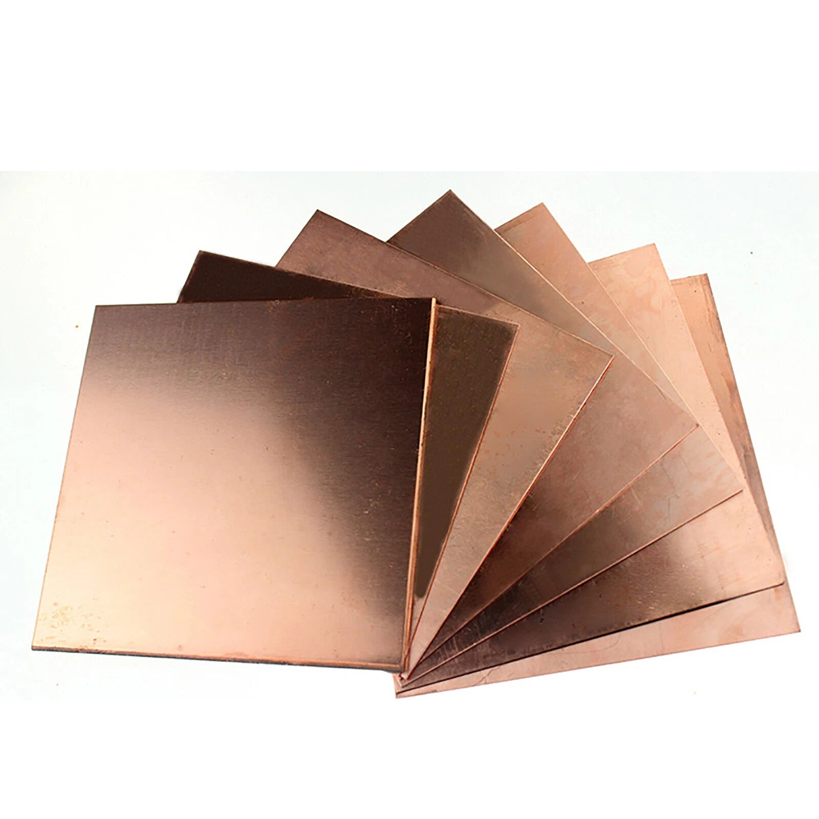 Copper Sheet Square Plate 0.1 0.2 0.3 0.5 0.8 1 1.5 2 3 4 5mm | 100,200,300MM