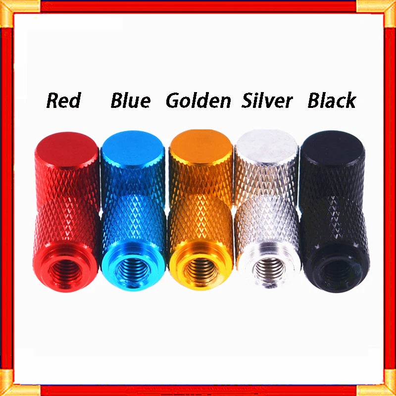 M6 Knurled Thumb Screws Aluminum Alloy Hand Grip Knob & Stainless Steel Screws