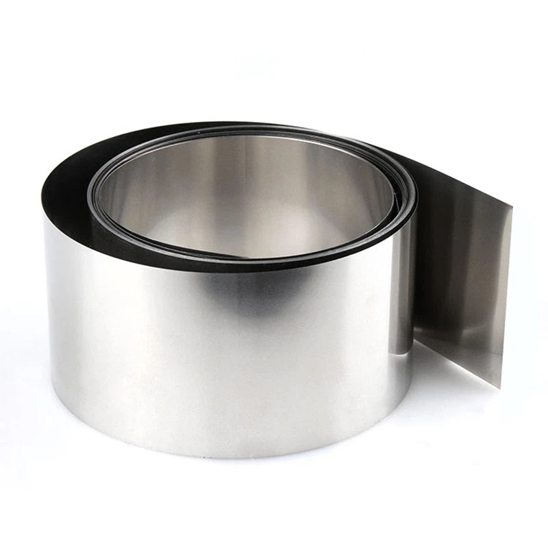 304 Stainless Steel Sheet Plate Strip Foil Sheet 200/300*1000mm Thick:0.05-0.4mm