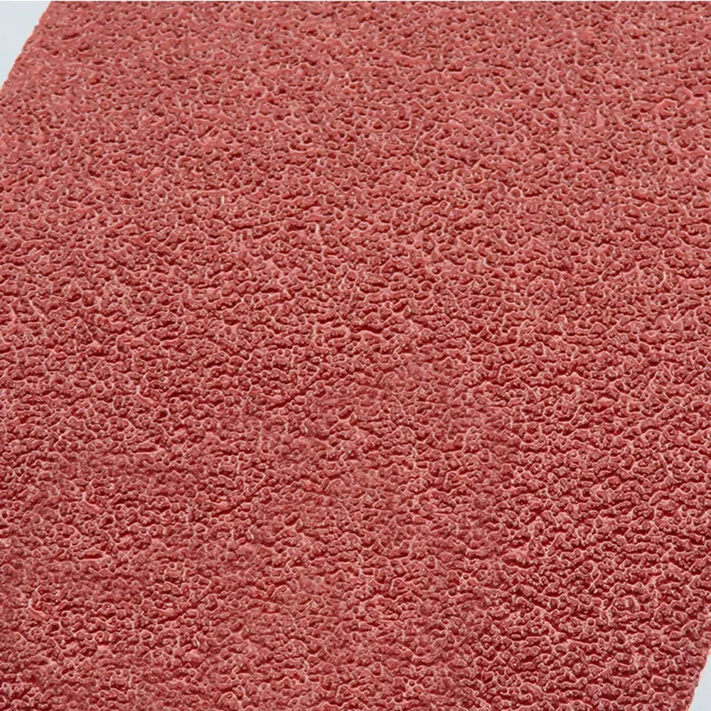 Red Square Sandpaper 40-400 Grit Sand Paper Hook Loop Size 90*182mm 100*110mm