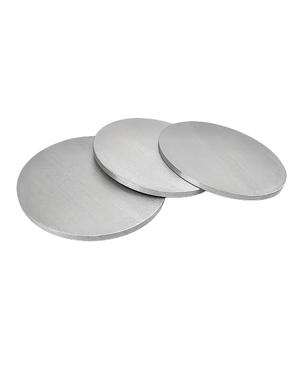 A2 Stainless Steel Discs Round Sheet Metal Blanks OD 50-400mm Thick 0.6mm~5mm